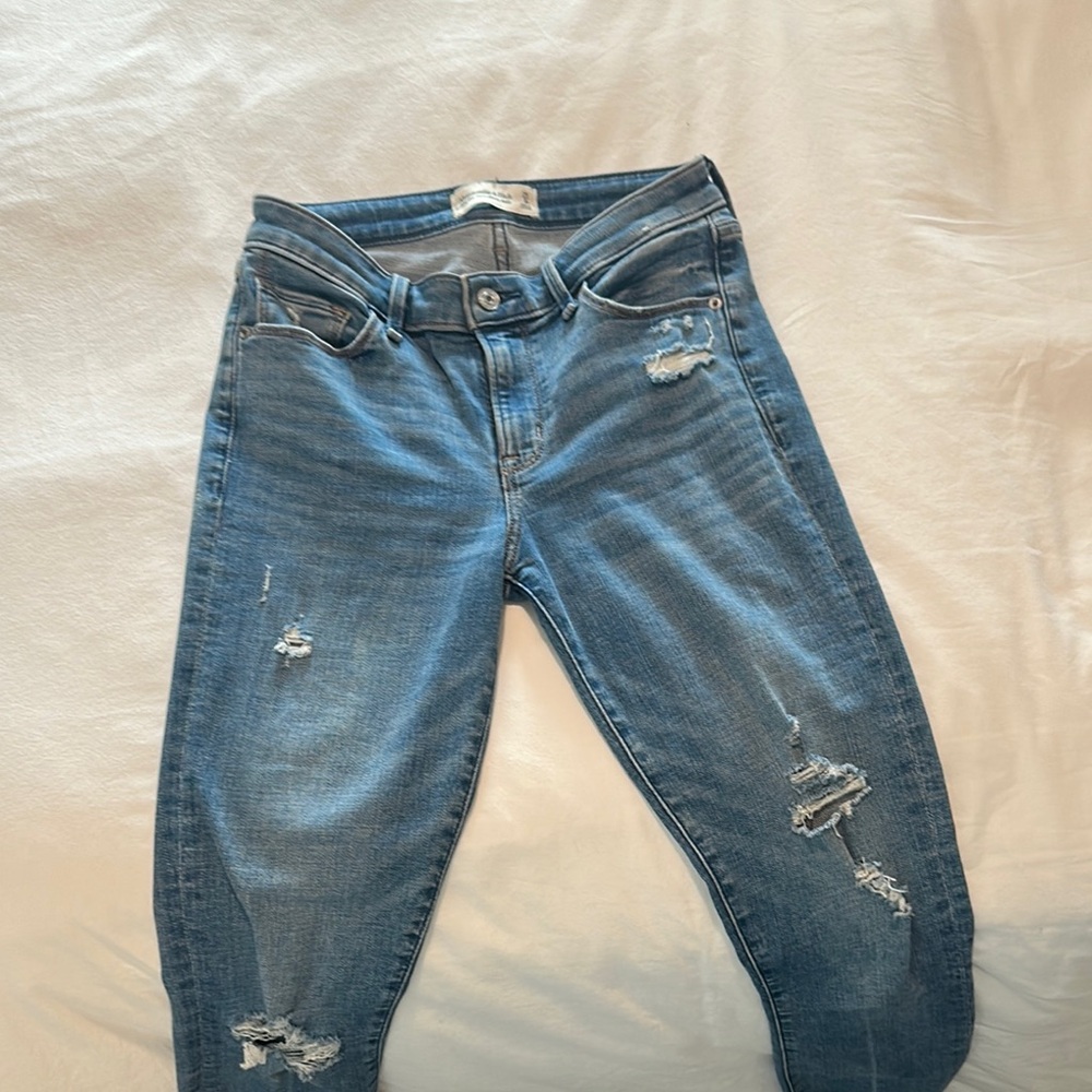 Abercrombie Distressed Jeans
